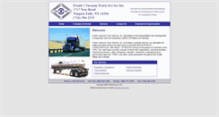 Desktop Screenshot of franksvac.com